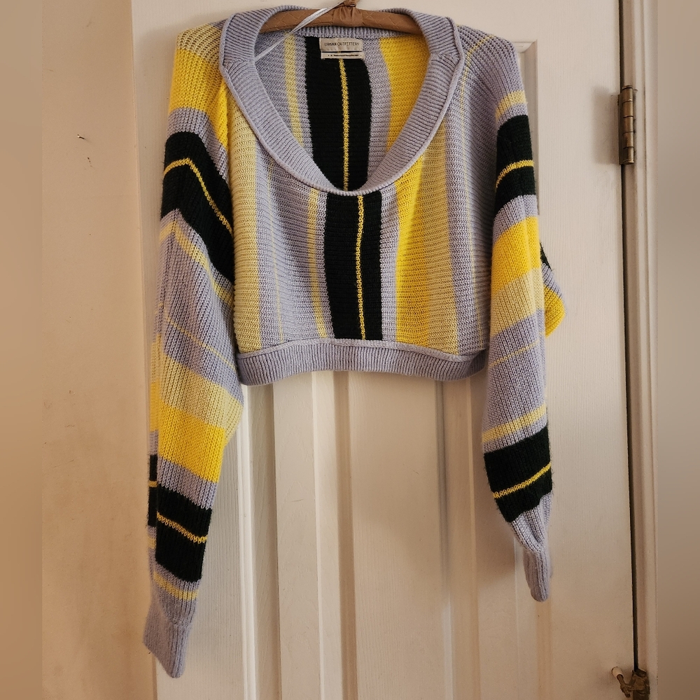 Striped Yellow and Black Sweater